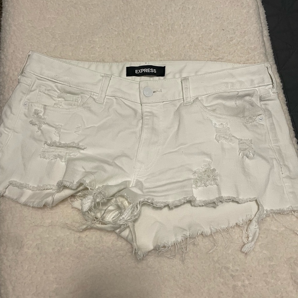 Express Distressed Shorts